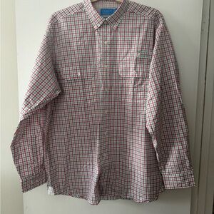 COAST Men's Casual Fishing Checkered Shirt